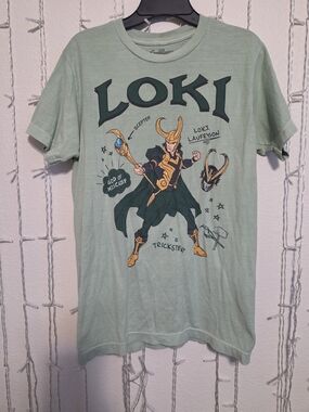 Marvel Loki Doodle Icons Small T-Shirt BoxLunch Exclusive